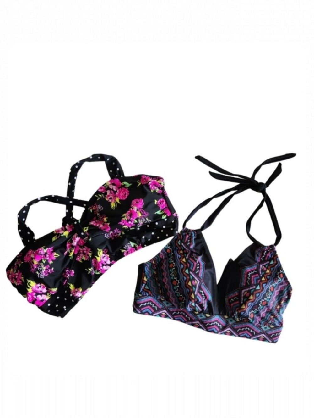 Lot of (2) Bikini Tops Swimsuits for All/ Catalina  Women's Plus Size 18